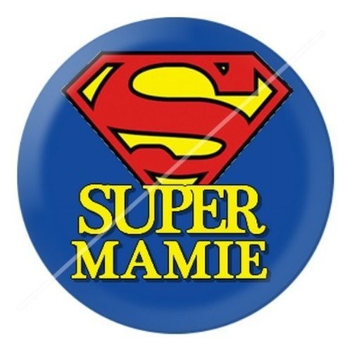 Cabochon résine à coller 25 mm mamie z j6