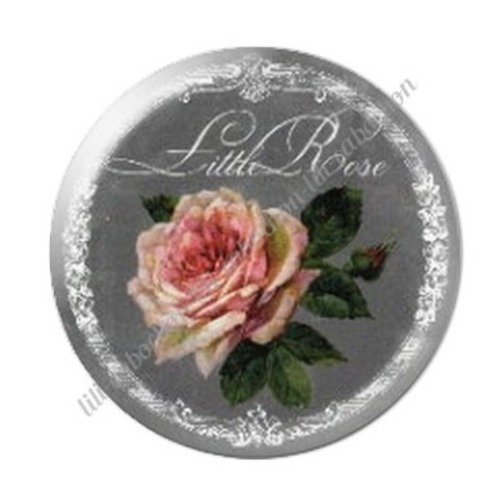 Cabochon résine à coller 25 mm maman c45