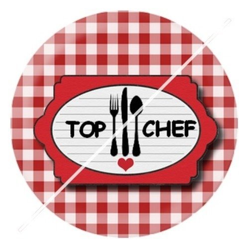 Cabochon résine à coller 25 mm maman i4