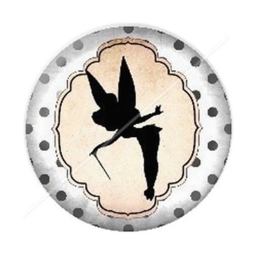 Cabochon résine à coller 25 mm maman xb2