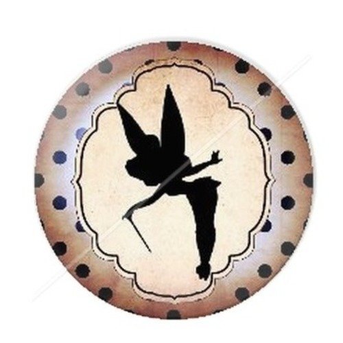 Cabochon résine à coller 25 mm maman xb6