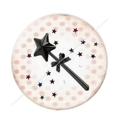 Cabochon résine à coller 25 mm maman zb30