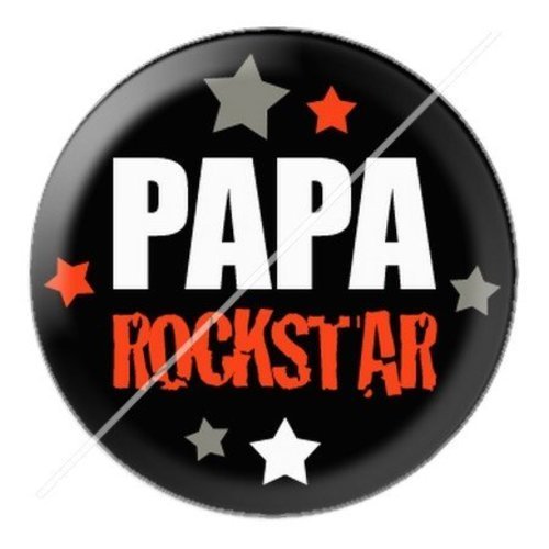 Cabochon résine à coller 25 mm  papa pg5