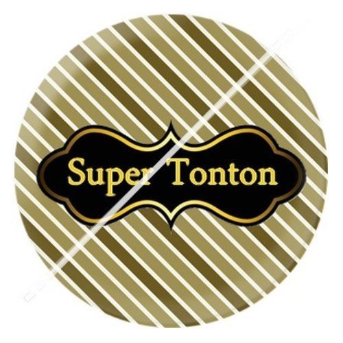 Cabochon résine à coller 25 mm tonton 1