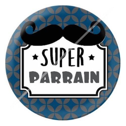 Cabochon résine à coller 25 mm parrain pad3