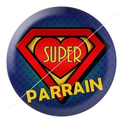 Cabochon résine à coller 25 mm parrain pad5