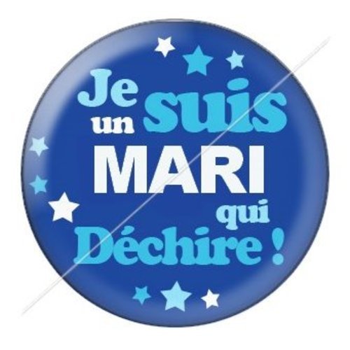 Cabochon résine à coller 25 mm mari mar14