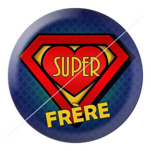 Cabochon résine a coller 25 mm frère 