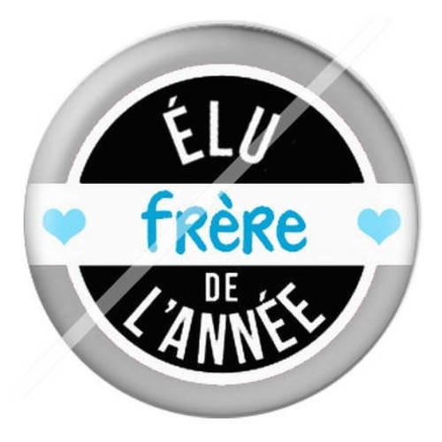 Cabochon résine a coller 25 mm pour frere 1 