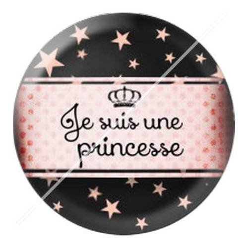 Cabochon résine a coller 25 mm fille fille étoile fée 8 