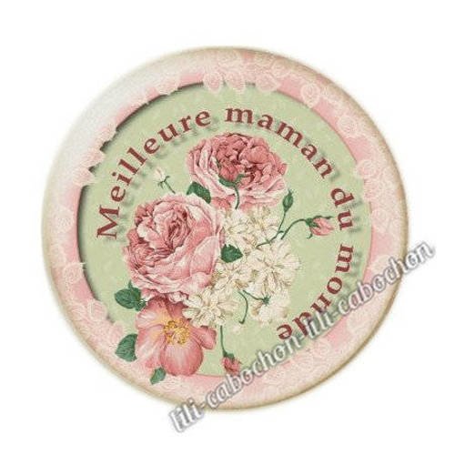 Maman ac12 * cabochon en résine époxy 25 mm