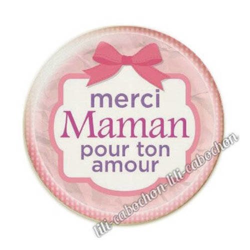 Maman ac10 * cabochon en résine époxy 25 mm