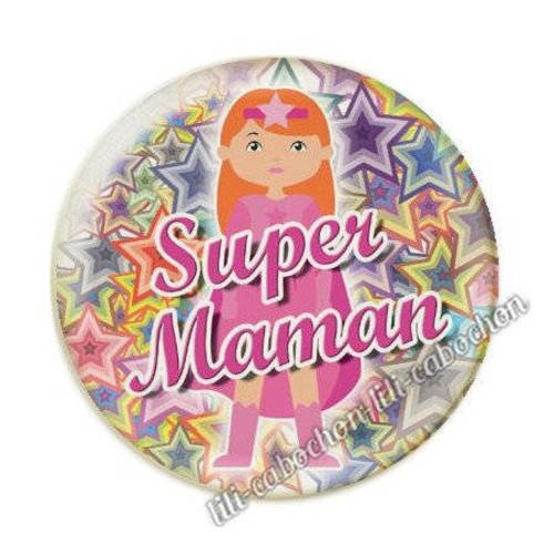 Maman ac8 * cabochon en résine époxy 25 mm