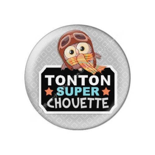 Cabochon résine a coller 25 mm tonton f41 