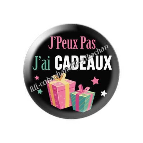 Cabochon résine a coller 25 mm j'peux pas j'ai cadeaux aa