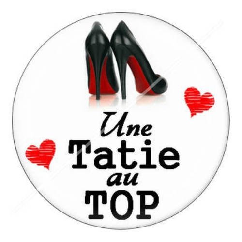 Cabochon résine a coller 25 mm pour tata tatie c11 