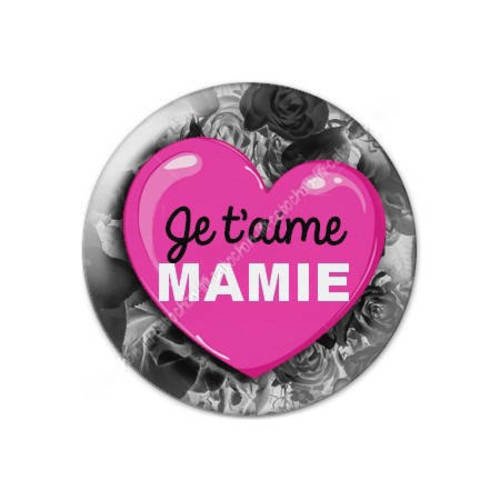 Cabochon résine a coller 25 mm pour mamie f1 