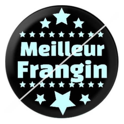 Cabochon résine a coller 25 mm frère b2 