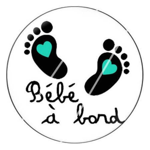 Cabochon résine a coller 25 mm bebe femme enceinte 8 