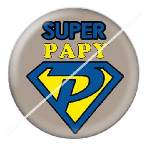 Cabochon résine a coller 25 mm pour fête papy papi  43 