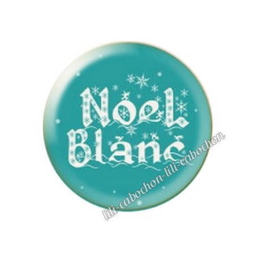 Cabochon résine a coller 25 mm noël bba70