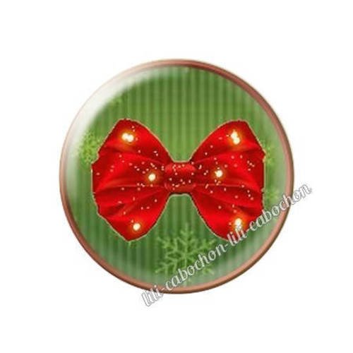 Cabochon résine a coller 25 mm noël bba106