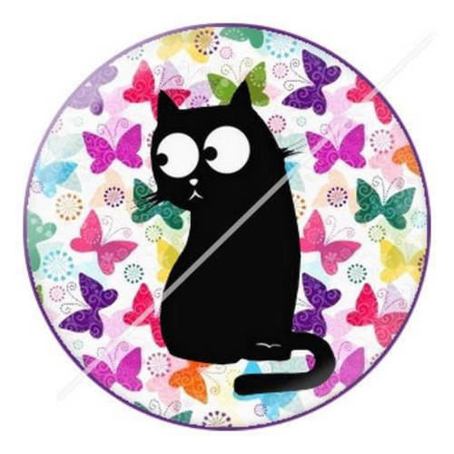 Cabochon résine a coller 25 mm  motifs poisson p7 