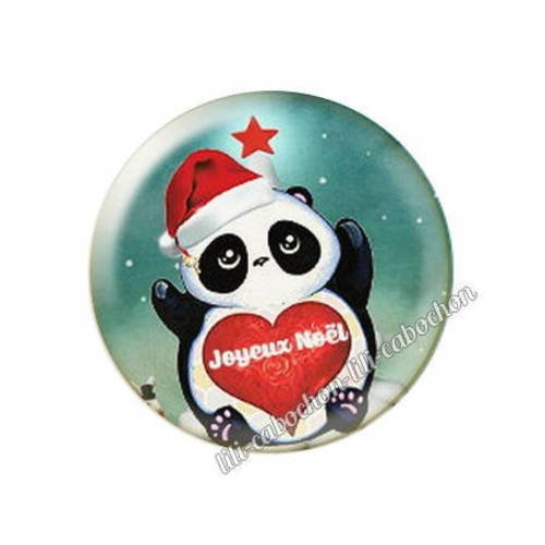 Cabochon résine a coller 25 mm noël 5