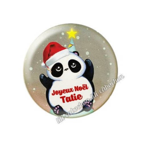 Cabochon résine a coller 25 mm noël tatie 5
