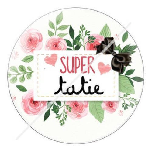 Cabochon résine a coller 25 mm pour tata tatie s2 