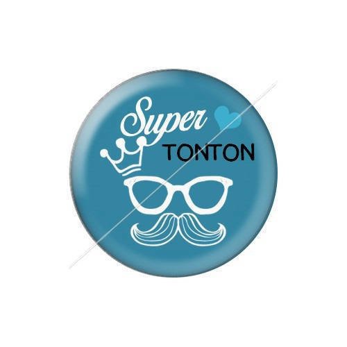 Cabochon résine a coller 25 mm tonton j2 