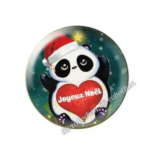 Cabochon résine a coller 25 mm noël 5