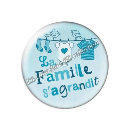 Cabochon résine a coller 25 mm la famille d'agrandit 3