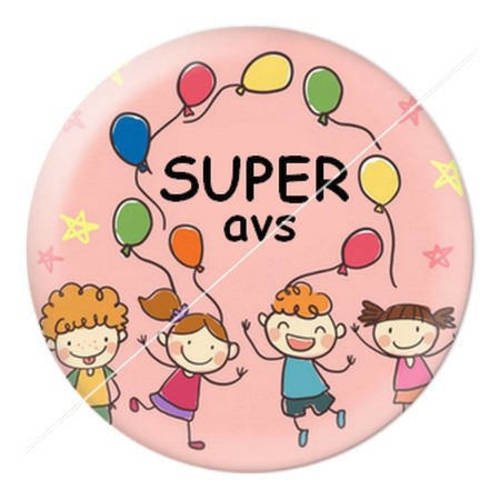 Cabochon résine a coller 25 mm pour avs f17 