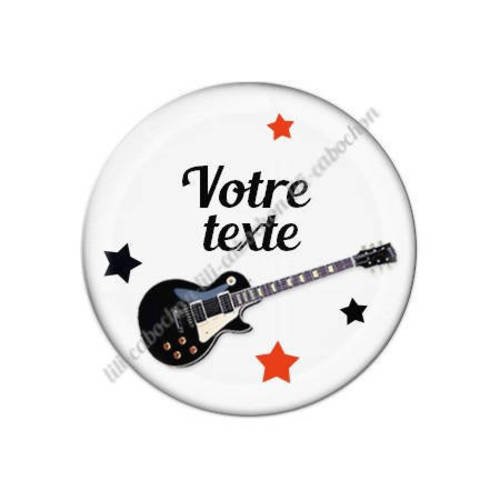 Cabochon résine a coller 25 mm à personnaliser avec votre texte ref f17 