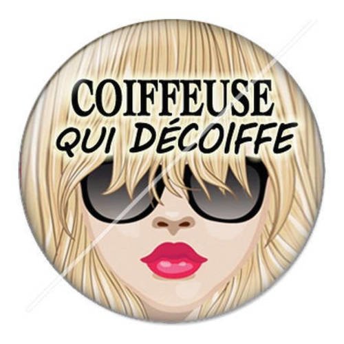 Cabochon résine a coller 25 mm coiffeuse 3 