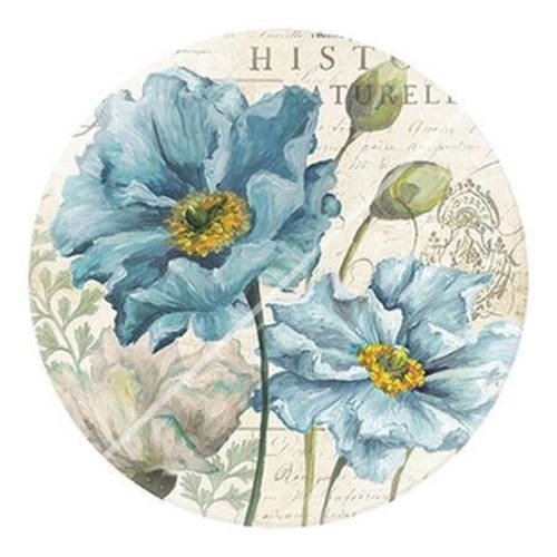 Cabochon résine a coller 25 mm shabby b1 