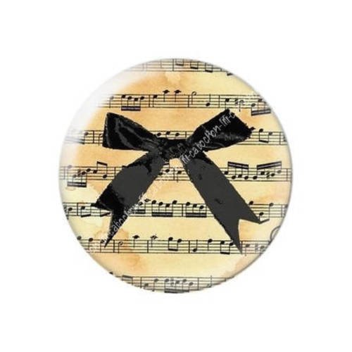 Cabochon résine a coller 25 mm partition c17 