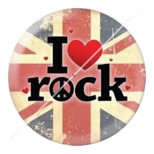 Cabochon résine a coller 25 mm drapeau london 3 