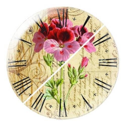 Cabochon résine a coller 25 mm shabby 2 