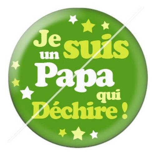 Cabochon résine a coller 25 mm pour papa c5 