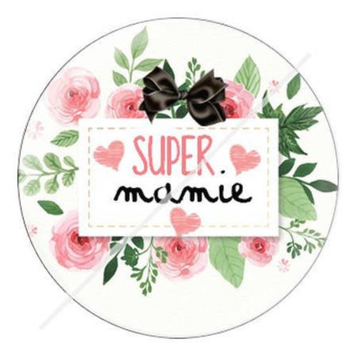 Cabochon résine a coller 25 mm pour mamie s2 