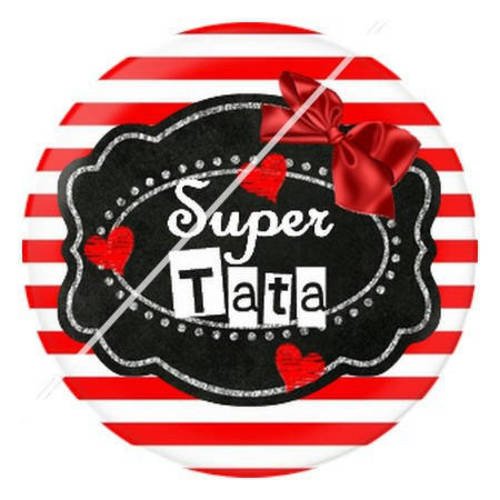 Cabochon résine a coller 25 mm pour super tata 13 