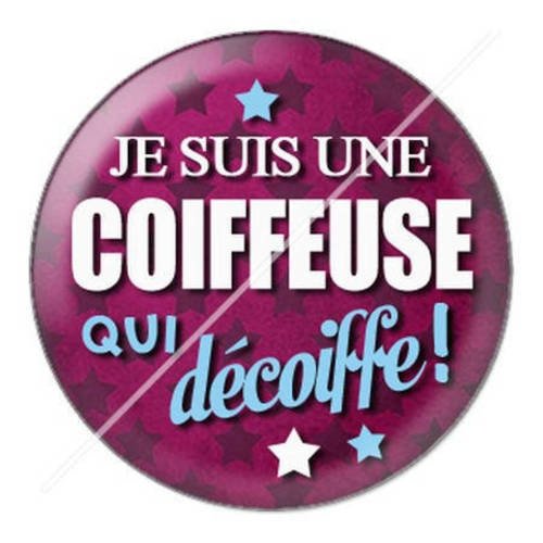 Cabochon résine a coller 25 mm coiffeuse 4 