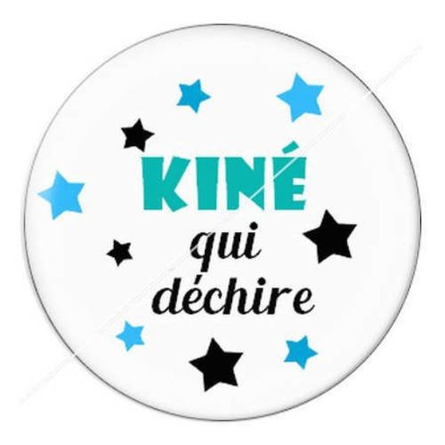 Cabochon résine a coller 25 mm pour kiné 24 