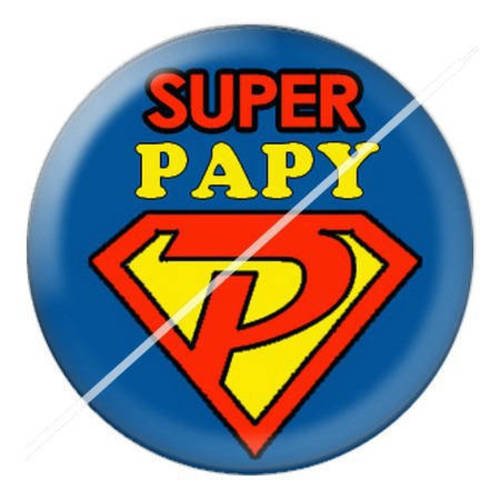 Cabochon résine a coller 25 mm pour fête papy papi 10 
