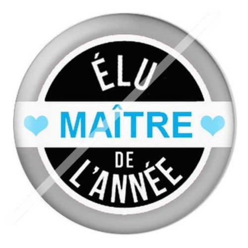 Cabochon résine a coller 25 mm pour maître 1 