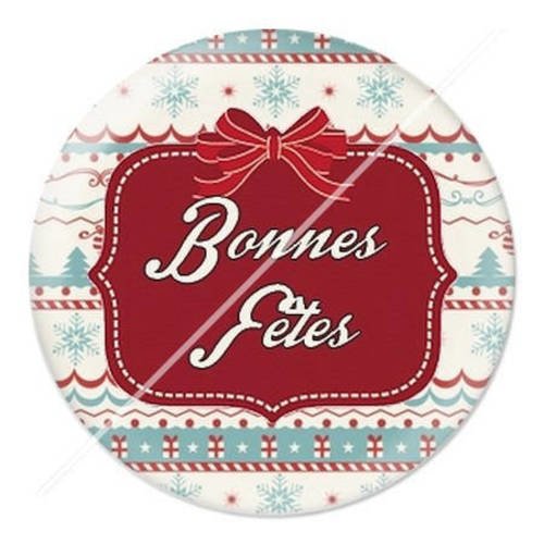 Cabochon résine a coller 25 mm noël e8 