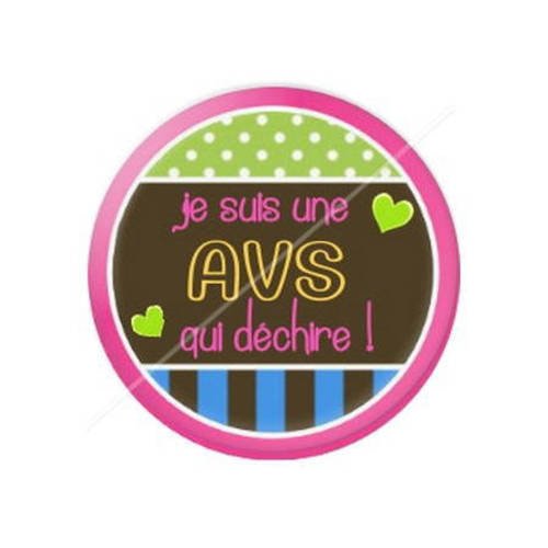 Cabochon résine a coller 25 mm avs f3 