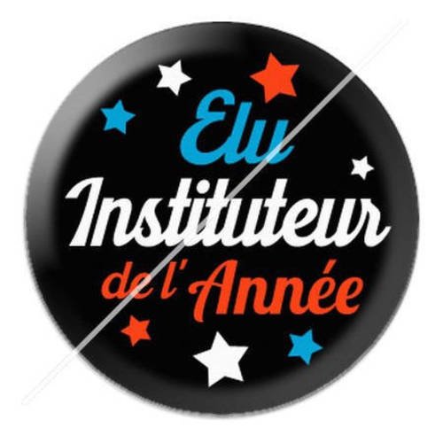 Cabochon résine a coller 25 mm pour instituteur 6 